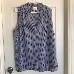 Laundry - Navy & White - Sleeveless Top